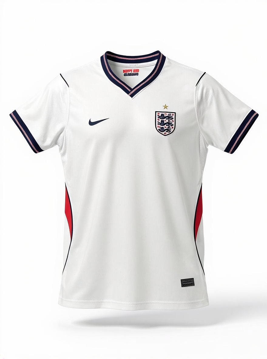 Inglaterra Principal 26/27 - Mundial 2026 - Versão Feminina