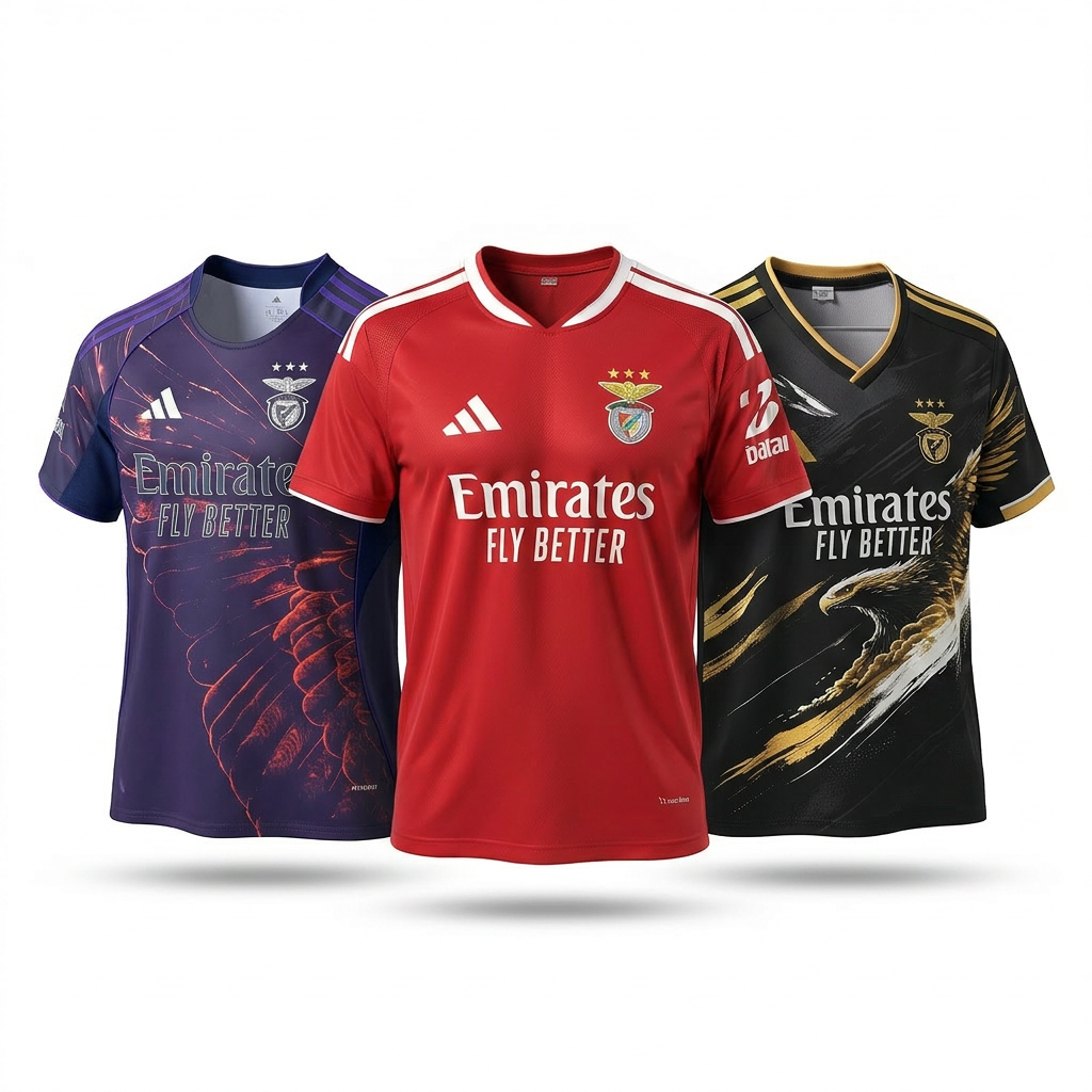 Benfica 26/27 Principal + Benfica 26/27 Secundária + Benfica 26/27 Treino